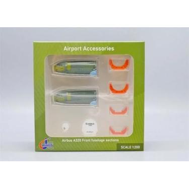 Imagem de for JC Wings Airport Accessories for Airbus A320 Front FUSELAGE Sections Set 1:200 Accessories Pre-Built Model
