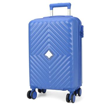 Imagem de Mala de Bordo Viagem Pequena 19" Up4You Luxcel ABS MF10364UP Cor:Violeta