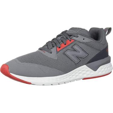 Imagem de New Balance Tênis masculino Fresh Foam 515 Sport V2, Castlerock/Velocity Red, 7 X-Wide