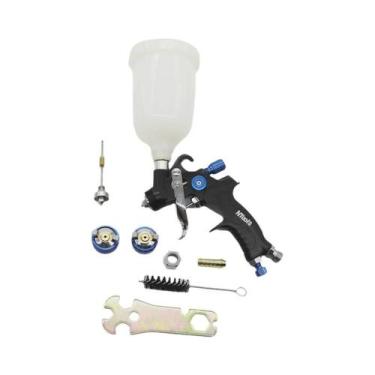 Imagem de Pistola De Pintura Mini Com Bico De 1.0MM E 0.8MM, Kit De Tanque De 40