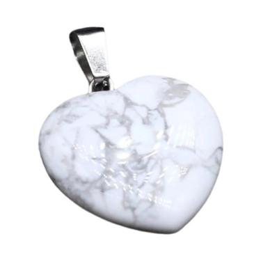 Imagem de Pingentes De Cristal Em Forma De Coração De Quartzo Rosa Turquesa E Am