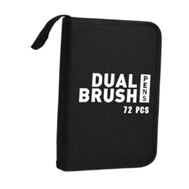 Imagem de Esquirla Estojo porta-lápis de cor, compacto e protetor, ideal para canetas, ideal para estúdio e ateliê, 72 Buracos