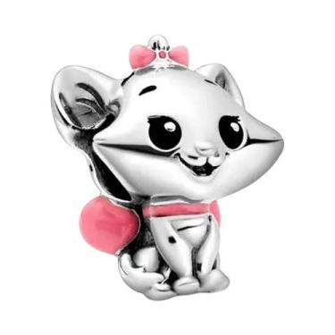 Imagem de Pingentes De Animais Em Prata 925: Rato, Tigre, Cão, Gato, Elefante Pa