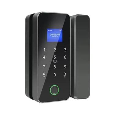 Imagem de Fechadura De Porta De Vidro Inteligente Tuya Bluetooth Com Impressão D