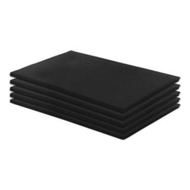 Imagem de Kit 3 Colchonete Academia / Yoga / Pilates - 90x40x3cm PRETO SC