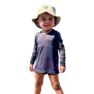 Imagem de Camiseta Térmica Infantil Proteção Solar Uv50+ Praia - Patrulha Street