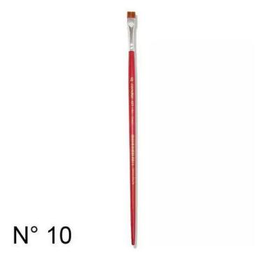 Imagem de Pincel Condor Ref. 421-10 - Orelha de Boi - Cabo Longo Vermelho