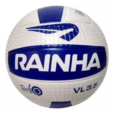 Imagem de Bola Volei De Areia Quadra Praia Oficial Treino Original Azul - Rainha