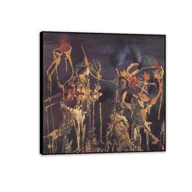 Imagem de Remedios Varo Pinturas Vegetais Fantoches Remedios Varo Pôster de Parede Surrealismo Arte em Tela para Sala de Estar Escritório Decoração de Parede Presente Pronto para Pendurar 30 x 30 cm (12 x 12