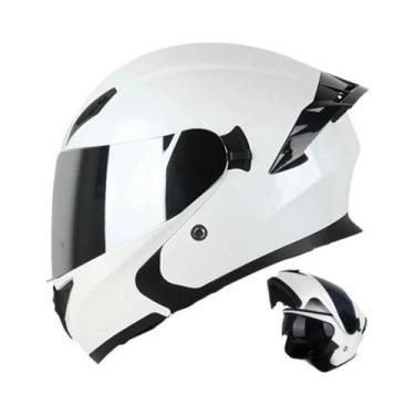 Imagem de Capacete De Motocicleta Unissex Com Proteção Completa Uchoose DOT Equi