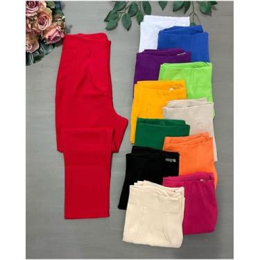 Imagem de Calça de Alfaiataria Zara Tradicional /Feminina Moda, Royal, P