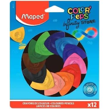 Imagem de Lapis de cor colorpeps infinity stone 12 cores maped - 86121