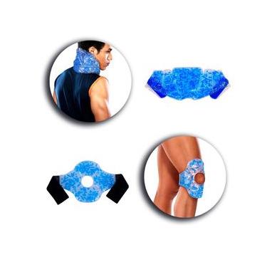 Imagem de KIT 2 BOLSAS GEL FLEXÍVEL TÉRMICA QUENTE E FRIO PARA DOR RELAXMEDIC Colorido