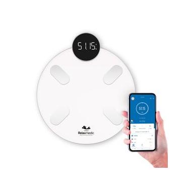 Imagem de BALANÇA DIGITAL DE BIOIMPEDÂNCIA BIOFIT Branco