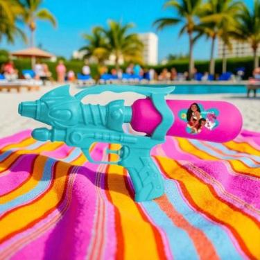 Imagem de Lança Água Moana 2 Disney Princesa 25cm Brinquedo Praia Psicina Infant