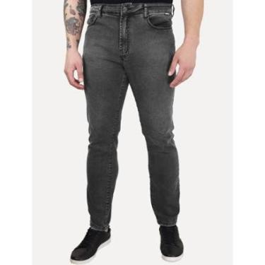 Imagem de Calça Jeans John John Masculina Slim Honduras Preta-Masculino