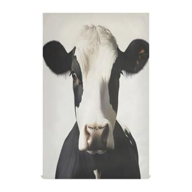 Imagem de xigua Conjunto de 1 panos de prato de cozinha de vaca, macios e altamente absorventes de secagem rápida para limpeza de pratos e limpeza manual, 71 x 45 cm