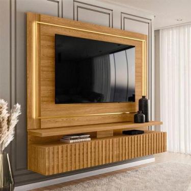 Imagem de Estante Home Theater Suspenso Ambiente Gaia Cumaru - Madetec - MADETEC