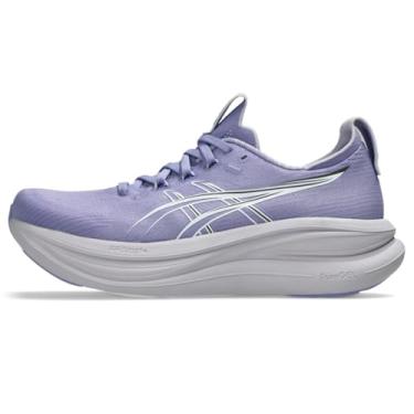 Imagem de ASICS Tênis de corrida feminino Gel-Nimbus 28, Bluebell/branco, 38