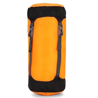Imagem de Azarxis Saco de compressão para saco de dormir, bolsa de compressão leve para armazenamento de roupas, resistente à água, compacto para acampamento ao ar livre, caminhadas, mochilão, viagem, trekking