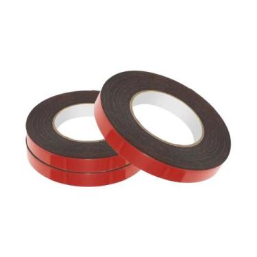 Imagem de Fita Adesiva De Espuma Dupla Face De 10m Para Montagem Em Casa E Escri