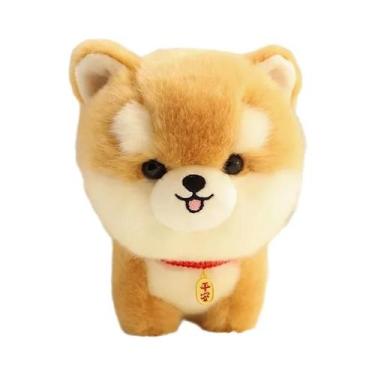 Imagem de Brinquedos De Pelúcia Realistas E Fofos, Bonecos De Cachorrinho Macios