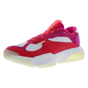 Imagem de Nike Tênis feminino Jordan Air 200E Fitness Lifestyle atlético e de treinamento, Vermelho/preto-rosa Prime, 36
