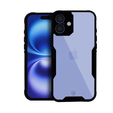 Imagem de Capa Case Capinha Para Iphone 16 - Dual Shock Sense Preta - Gshield
