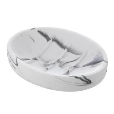 Imagem de Saboneteira INIUNIK Resin Marble Procure sabonete em barra