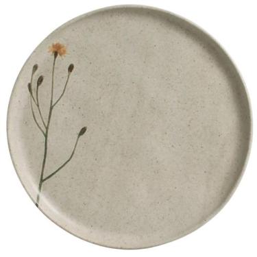 Imagem de Prato Raso Cerâmica 27cm Porto Brasil Bio Stoneware Campestre Avulso J