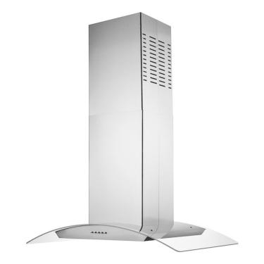 Imagem de Coifa De Ilha 90cm Inox Com Vidro Gourmet 220v - Cadence