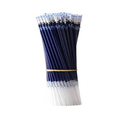 Imagem de Conjunto De Canetas Gel Pretas E Azuis 0.5 Mm, Material Escolar Kawaii