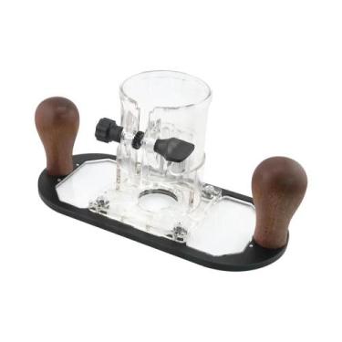 Imagem de Base Para Tupia De Madeira Com Guia De Borda Para Máquina De Acabament