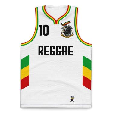 Imagem de Regata do Reggae Roots Jamaixca Branco Jotaz Masculino-Masculino