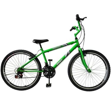 Imagem de Bicicleta Aro 26 Masculina Com Marcha Freios V Brake Rodas Alumínio Aero Reforçado-Unissex