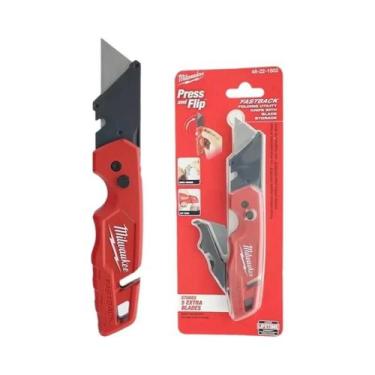 Imagem de Canivete Utilitário Dobrável Milwaukee Durável 48-22-1502 Com Comparti