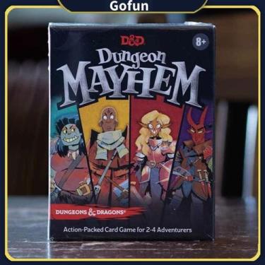 Imagem de Jogo de tabuleiro de cartas Dungeon Mayhem 2-4 jogadores, versão em in