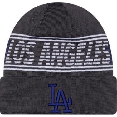 Imagem de Gorro New Era Mlb24 Sptknit Cw Losdod Grhgrhotc Masculino-Masculino