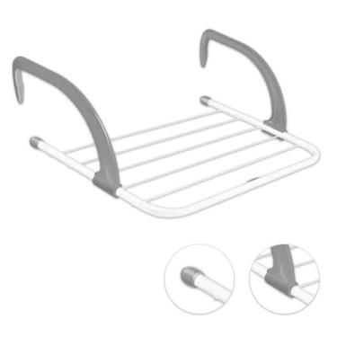 Imagem de Mini Varal Secador De Roupa Dobravel Janela Varanda Sacada Box Porta B