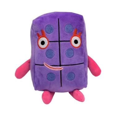 Imagem de Brinquedo Educativo Infantil Em Pelúcia Com Personagens De Desenhos An