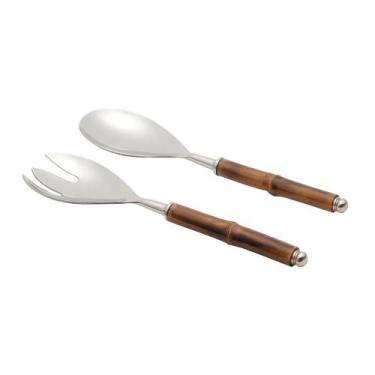 Imagem de 2 Peças para Salada Wolff de Aço Inox