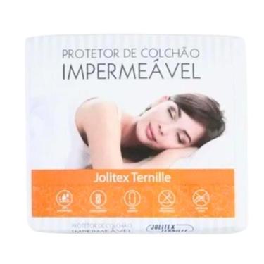 Imagem de Capa Protetor De Colchão Impermeável Casal Matelado Jolitex 138x188x35