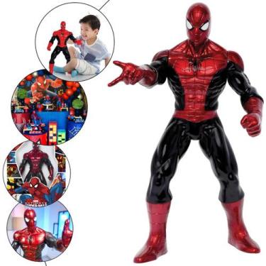 Imagem de Spider Man Boneco Grande Homem Aranha Vingador Marvel Disney, Vermelho