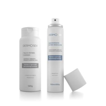 Imagem de Kit Masculino Talco Íntimo + Desodorante Masculino - Dermosex