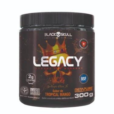 Imagem de Pré treino legacy - BlackSkull 300g - tropical mango