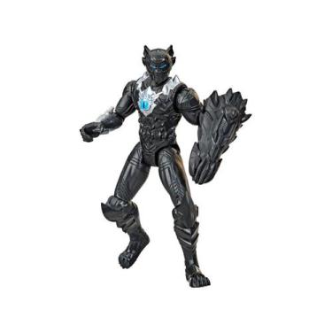 Imagem de Pantera Negra Marvel Mechstrike Monster Hunters - Hasbro F44, Preto e 
