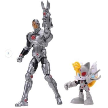 Imagem de 2Pack Bonecos Articulados Sonic Warner Com Heróis Dc Sunny Brinquedos,