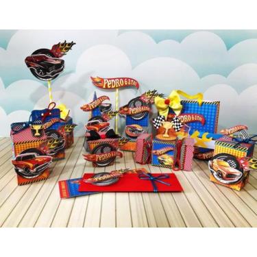 Imagem de Kit Caixas Personalizadas Hot wheels