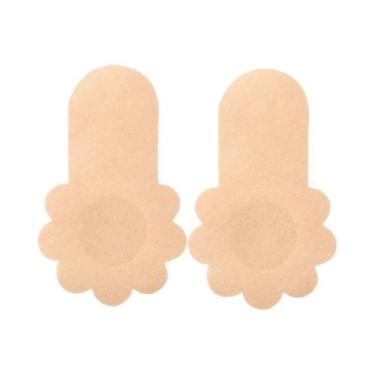 Imagem de Protetores De Mamilo Descartáveis Invisíveis Respiráveis Com Fita Ades