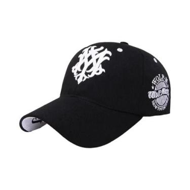 Imagem de Boné De Beisebol Bordado Ajustável Unissex, Snapback De Verão E Primav